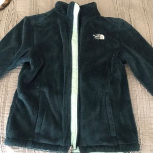 North Face Fleece Zip Up Jacket